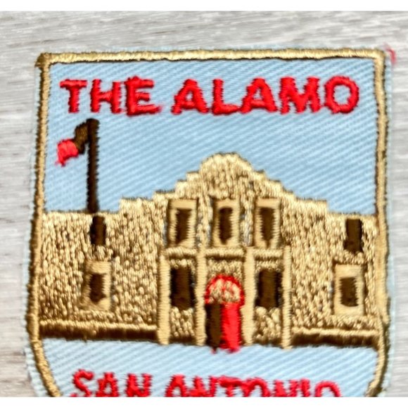 The Alamo San Antonio Texas TX Monument Souvenir Embroidered Patch Badge - Picture 4 of 5
